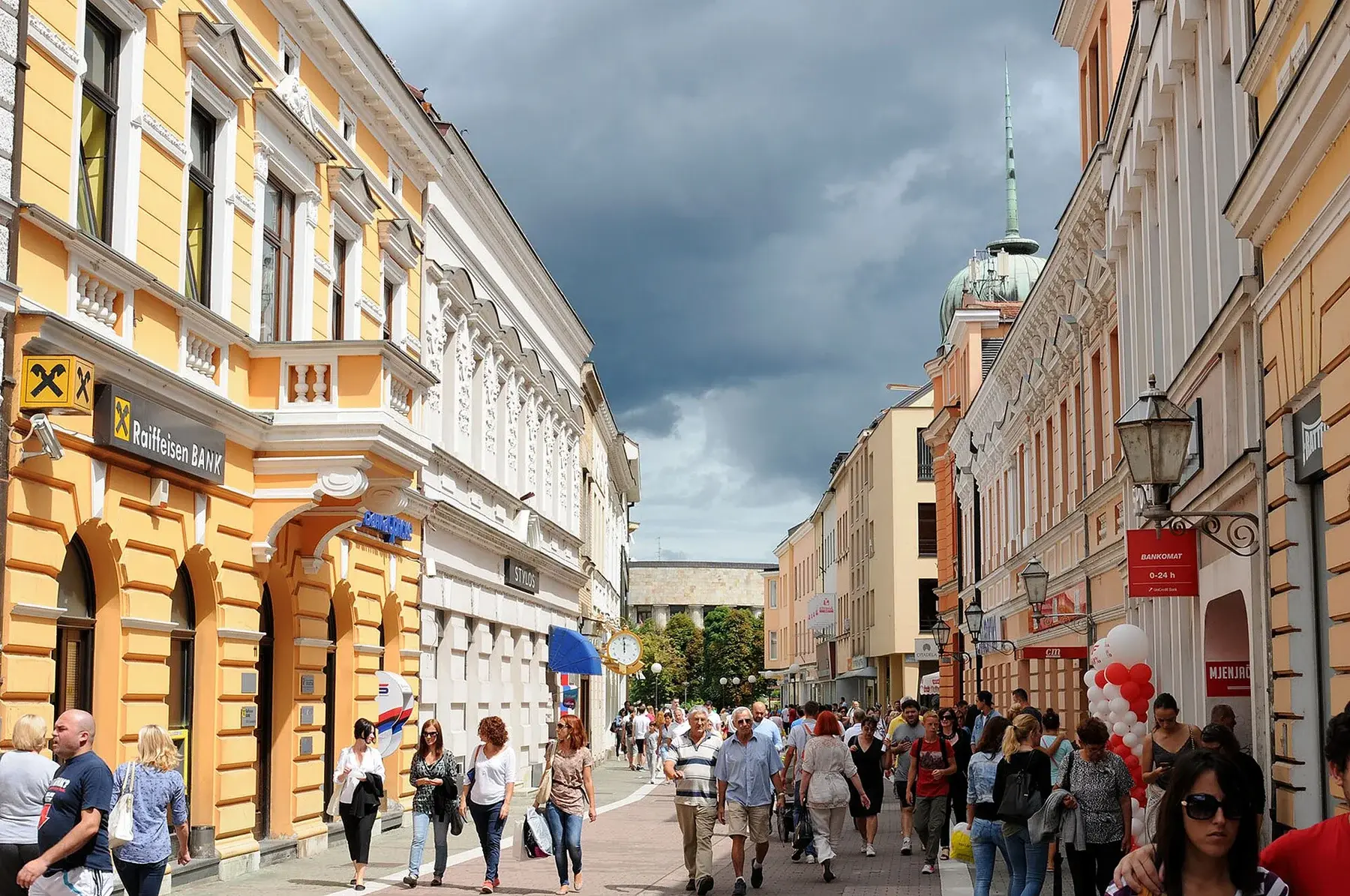Gospodska ulica u Banjoj Luci, središte gradskih dešavanja
